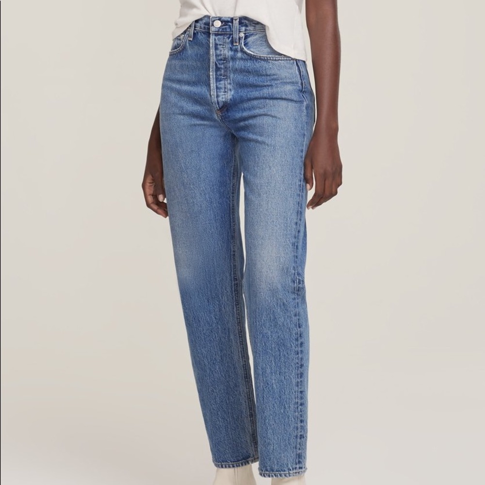 Agolde Pinch Waist 90s jean in Navigate